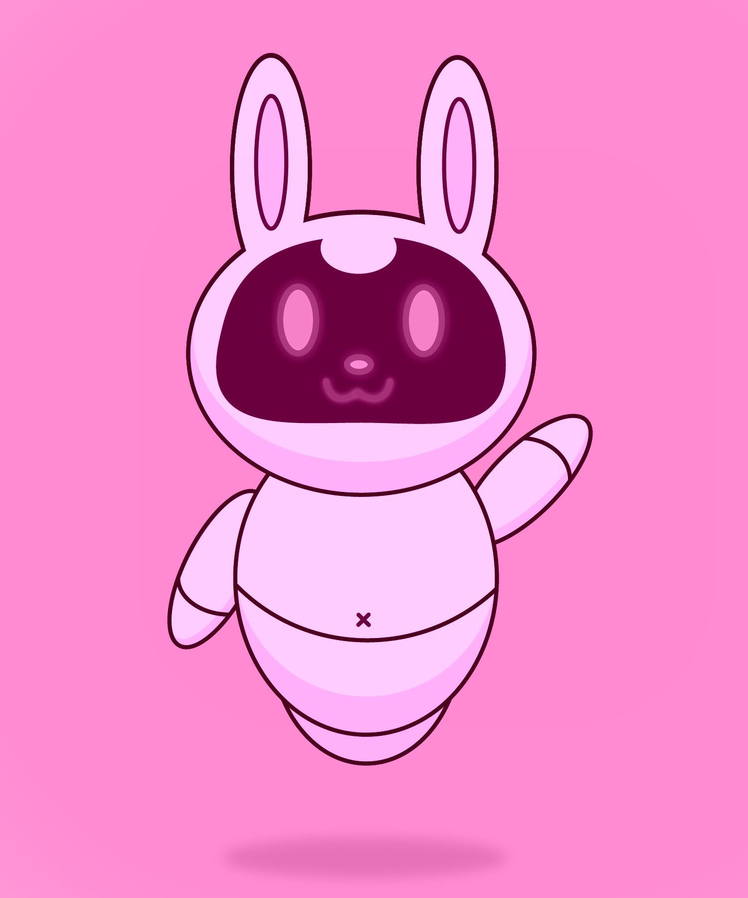 Bunny Robot Character