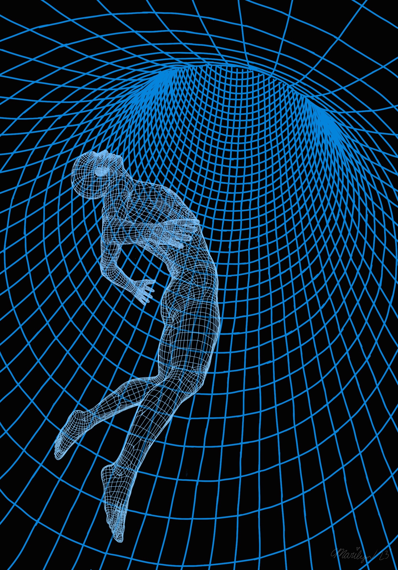 Wireframe Illustration 2
