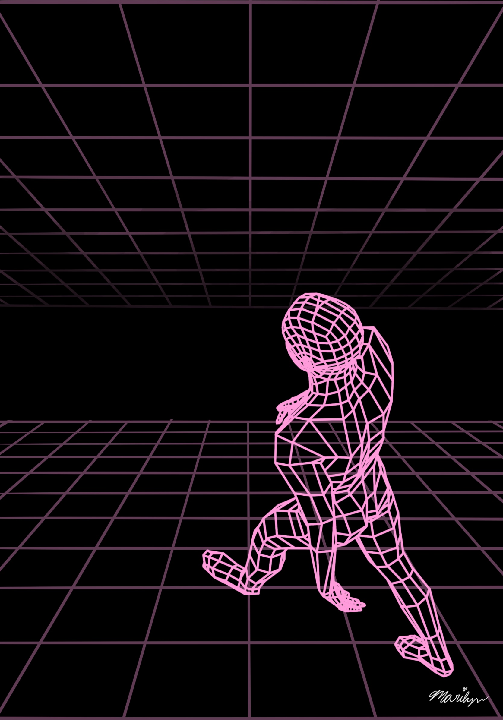 Wireframe Illustration 3